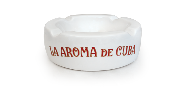 Shop La Aroma de Cuba White Ceramic Ashtray