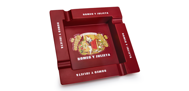 Romeo y Julieta Square 4-Finger Ashtray