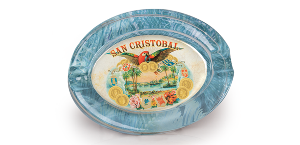 Shop San Cristobal Oval Crystal Ashtray