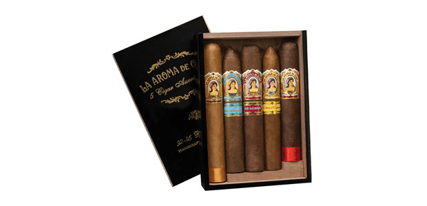Shop La Aroma de Cuba 5-Cigar Assortment