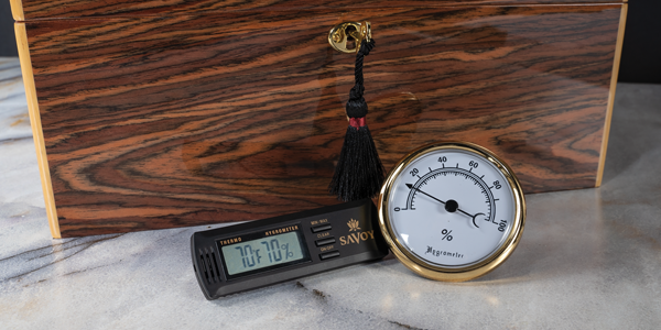 Cigar Hygrometer, Analog Cigar Humidor Hygrometer, Mechanical