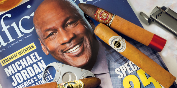 Michael Jordan talks golf -- and smoking SIX cigars per day -- in Cigar  Aficonado interview, This is the Loop