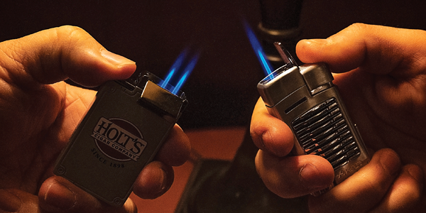 Soft Flame vs. Torch Lighters Holt's Cigar Company