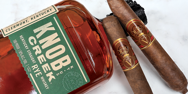 teaserimage_Knob-Creek-Rye-with-Oliva-Serie-V-Pairings