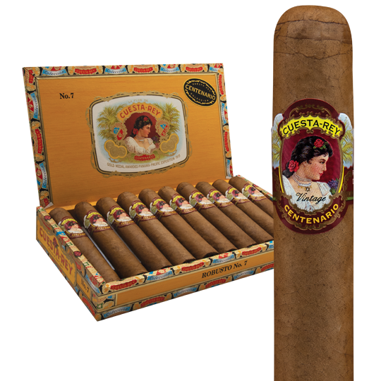 La Flor De Cuesta-Rey Cigar Box Dominican Rep. Highly Decorative 