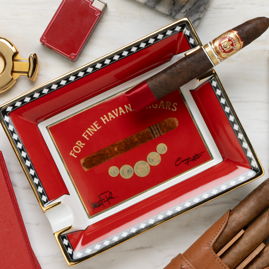 Elie Bleu Medals Ashtray | Holt's Cigar Company