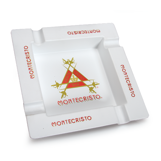 MONTECRISTO  灰皿 Montecristo Square 4-Finger Ashtray | Holt's Cigar Company