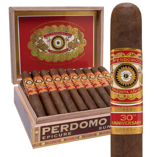 Perdomo 30th Anniversary Sun Grown Cigars | Holt's Cigar Co.