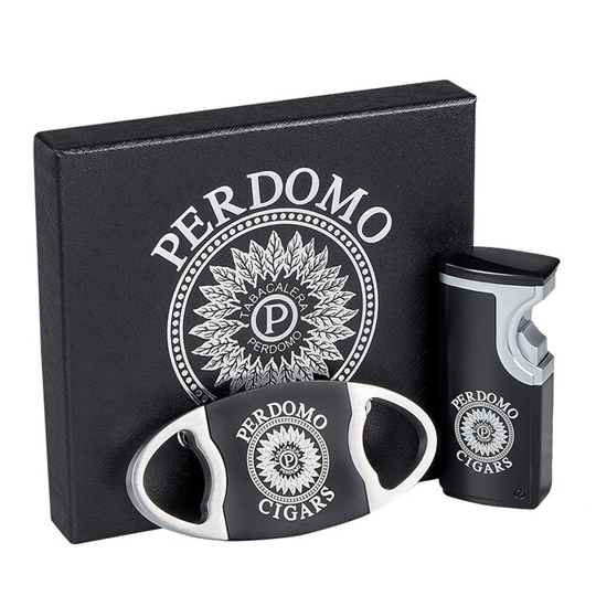 Perdomo Lighter & Cutter Gift Set