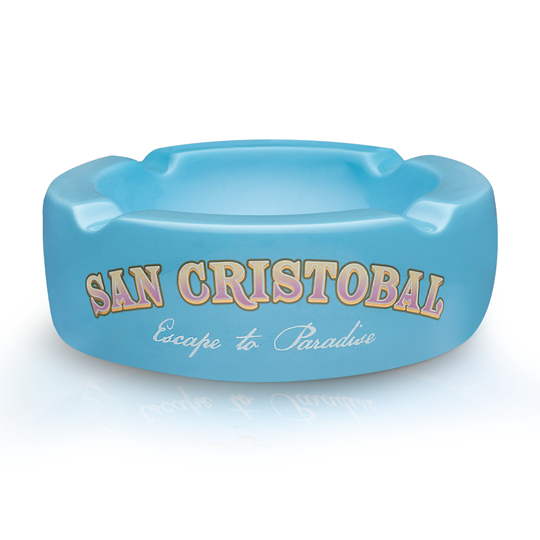 San Cristobal Ocean Ashtray | Ceramic Ashtrays | Holt's Cigar Company