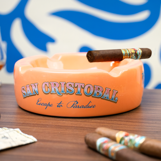San Cristobal Melon Ashtray | Holt's Cigar Company