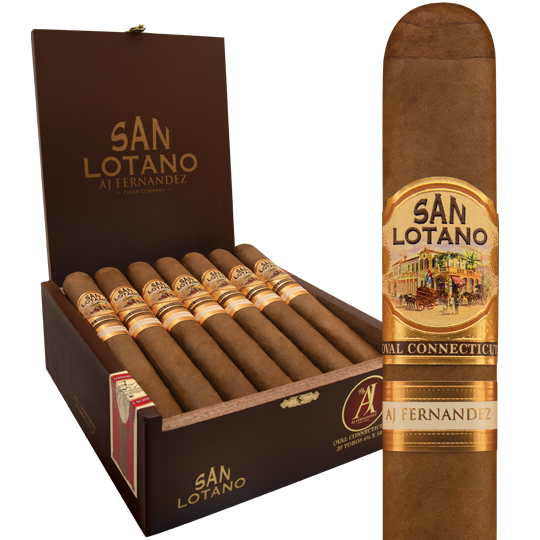 San Lotano Oval Connecticut by AJ Fernandez Cigars | Holt's Cigar Co.
