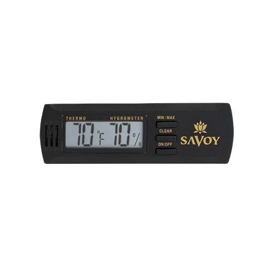 spektrum Det bred Savoy Digital Hygrometer | Holt's Cigar Co.