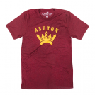 Ashton 'Classic Crown' Tee Cardinal