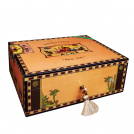 Elie Bleu Flor de Alba Orange Sycamore Humidor