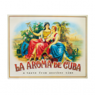 La Aroma de Cuba Metal Sign