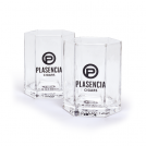 Plasencia Hexagonal Rocks Glasses