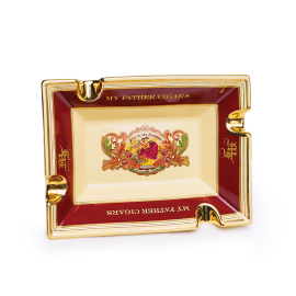 Flor de las Antillas Ceramic Ashtray