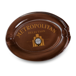 Nat Sherman Metropolitan Habano Oval Ashtray 