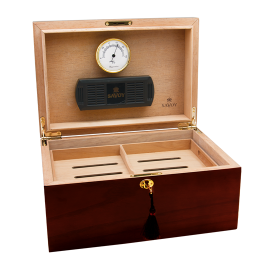 Savoy Ash Burl Humidor