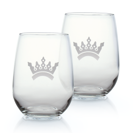 Ashton Stemless Wine Glasses 