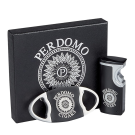 Perdomo Lighter & Cutter Gift Set 