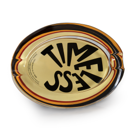 Nat Sherman Timeless Prestige Oval Ashtray 