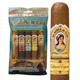 La Aroma de Cuba '92-95 Rated' Fresh Pack Sampler 