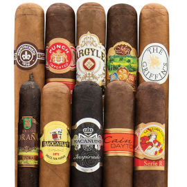 10-Cigar & Humidor Combo
