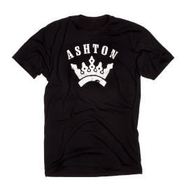Ashton 'Classic Crown' Tee Black