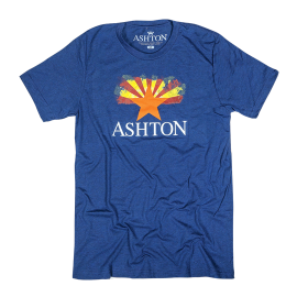 Ashton 'Desert' Tee Royal Blue