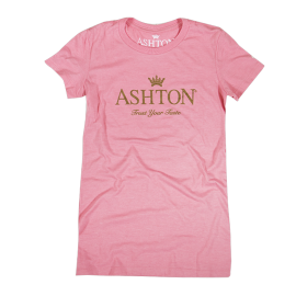 Ashton 'Luxe' Women's Tee Heather Pink Medium
