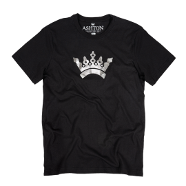 Ashton 'Chrome Crown' Tee Black