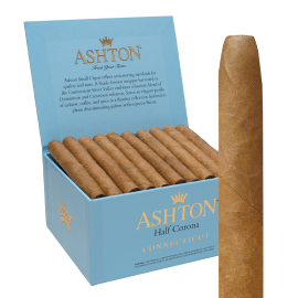 Ashton Small Cigars Connecticut Half Corona