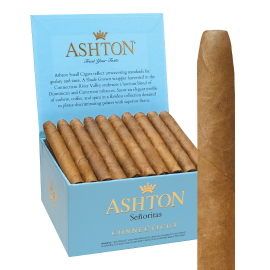 Ashton Small Cigars Connecticut Senoritas