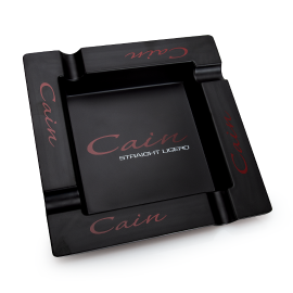 Cain Square 4-Finger Ashtray