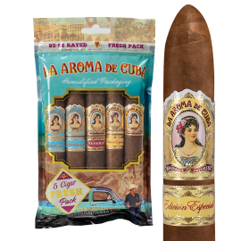 La Aroma de Cuba Fresh Pack Sampler