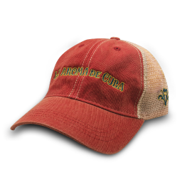 La Aroma de Cuba Vintage Mesh Hat Red