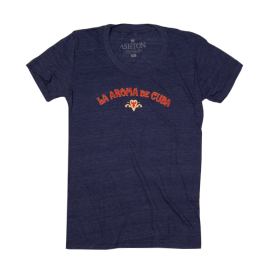 La Aroma de Cuba Women's Tee Indigo