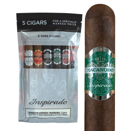 Macanudo Inspirado Toro Fresh Pack Sampler