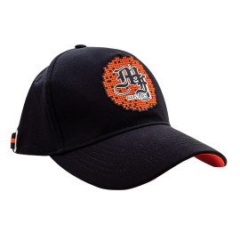 My Father Orange & Black Hat 