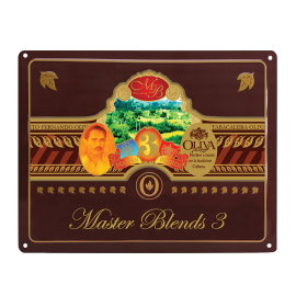 Oliva Master Blends 3 Metal Sign