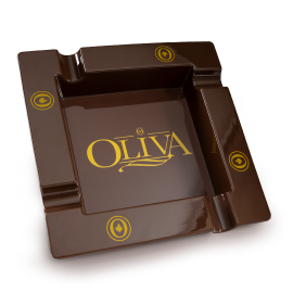 Oliva Square 4-Finger Ashtray