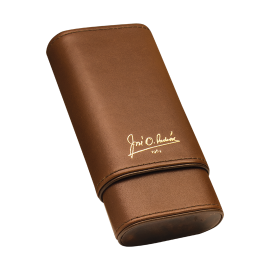 Padrón 3-Finger Leather Cigar Case