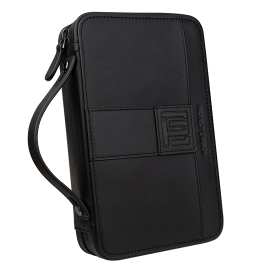Project Carbon Matte Black Leather Case