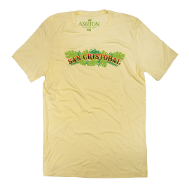 San Cristobal 'Ohana' Tee Light Yellow