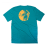 San Cristobal 'Lost' Tee Turquoise