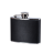 Peterson Black Leather Flask