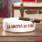 La Aroma de Cuba White Ashtray 