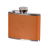 Savoy Tan Leather Flask